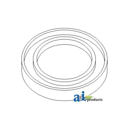 A & I Products Seal, Trans. Oil Pump Piston 3" x5" x1" A-AR70406
